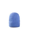 BERRETTO BICOLORE AZZURRO POLVERE E BLU In cashmere