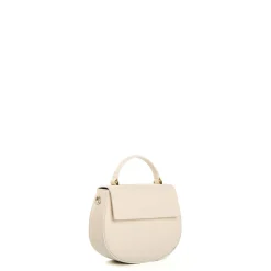 BORSA MINI CLEO BEIGE In pelle liscia