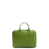 BORSA PORTA PC BORDEAUX In pelle martellata