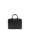 BORSA PORTA PC NERA In pelle martellata