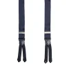 BRETELLE BLU SCURO In raso di seta 2,5 cm