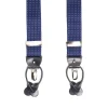 BRETELLE EM BLUETTE Con micro pois bianchi