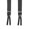 BRETELLE NERE In raso di seta 3,5 cm