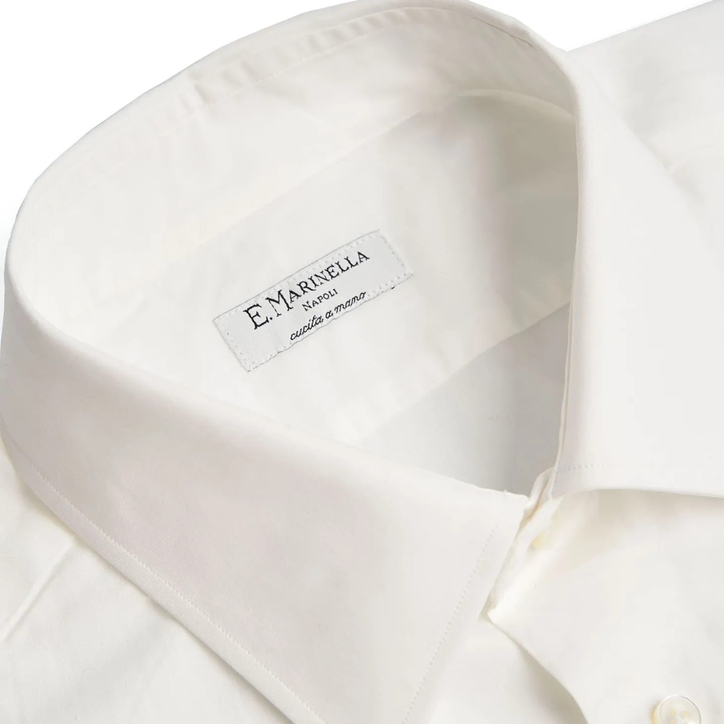 CAMICIA CLASSICA BIANCA REGULAR In cotone popeline