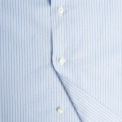 CAMICIA CLASSICA DOPPIA RIGA REGULAR In cotone popeline