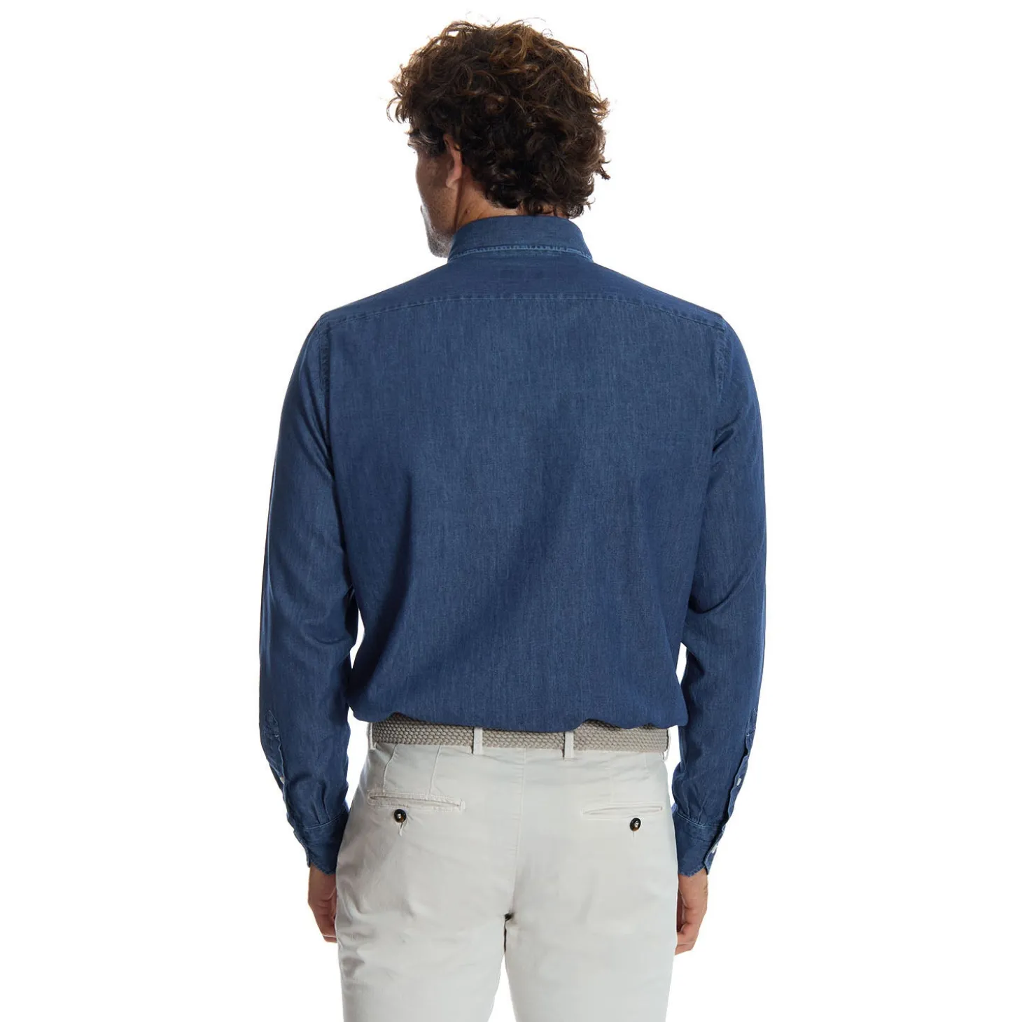 CAMICIA DI JEANS Blu