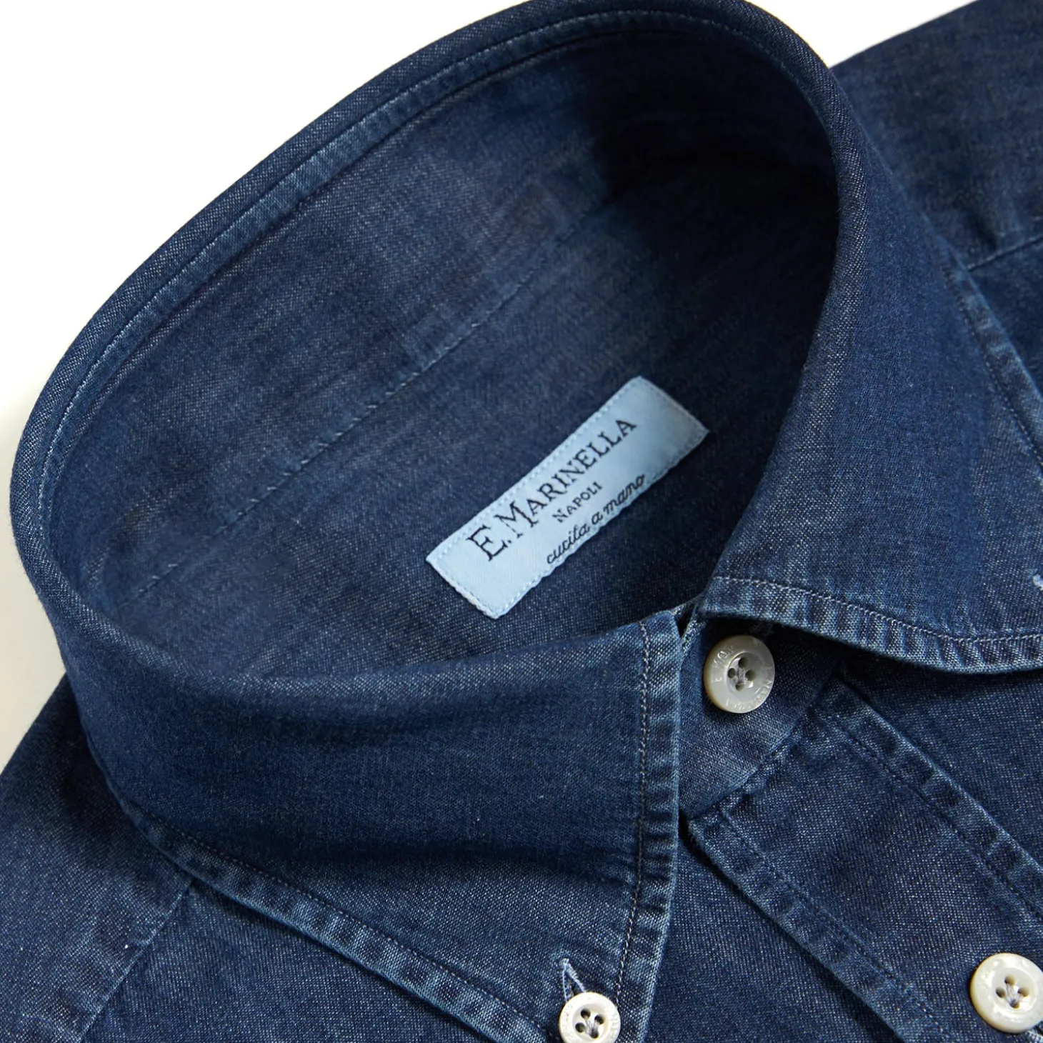 CAMICIA DI JEANS Blu