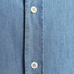 CAMICIA JEANS DELAVE Blu chiaro