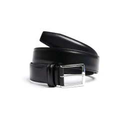 CINTURA CLASSICA NERA In pelle 35 mm