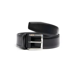 CINTURA CLASSICA NERA In pelle 35 mm