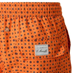 COSTUME DA BAGNO ARANCIONE Macrofantasia fiore