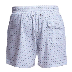COSTUME DA BAGNO BIANCO Microfantasia fiore