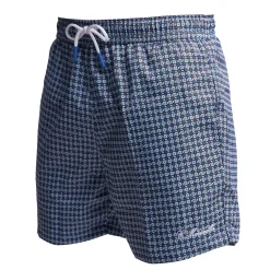 COSTUME DA BAGNO BLU Microfantasia fiore