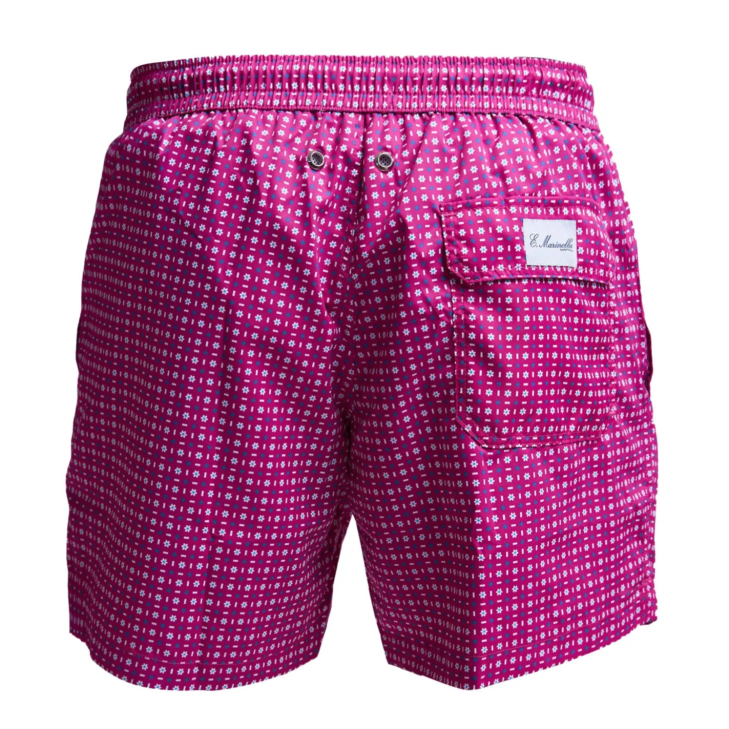 COSTUME DA BAGNO FUCSIA Microfantasia fiore