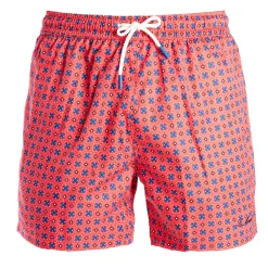 COSTUME DA BAGNO ROSSO Macrofantasia fiore
