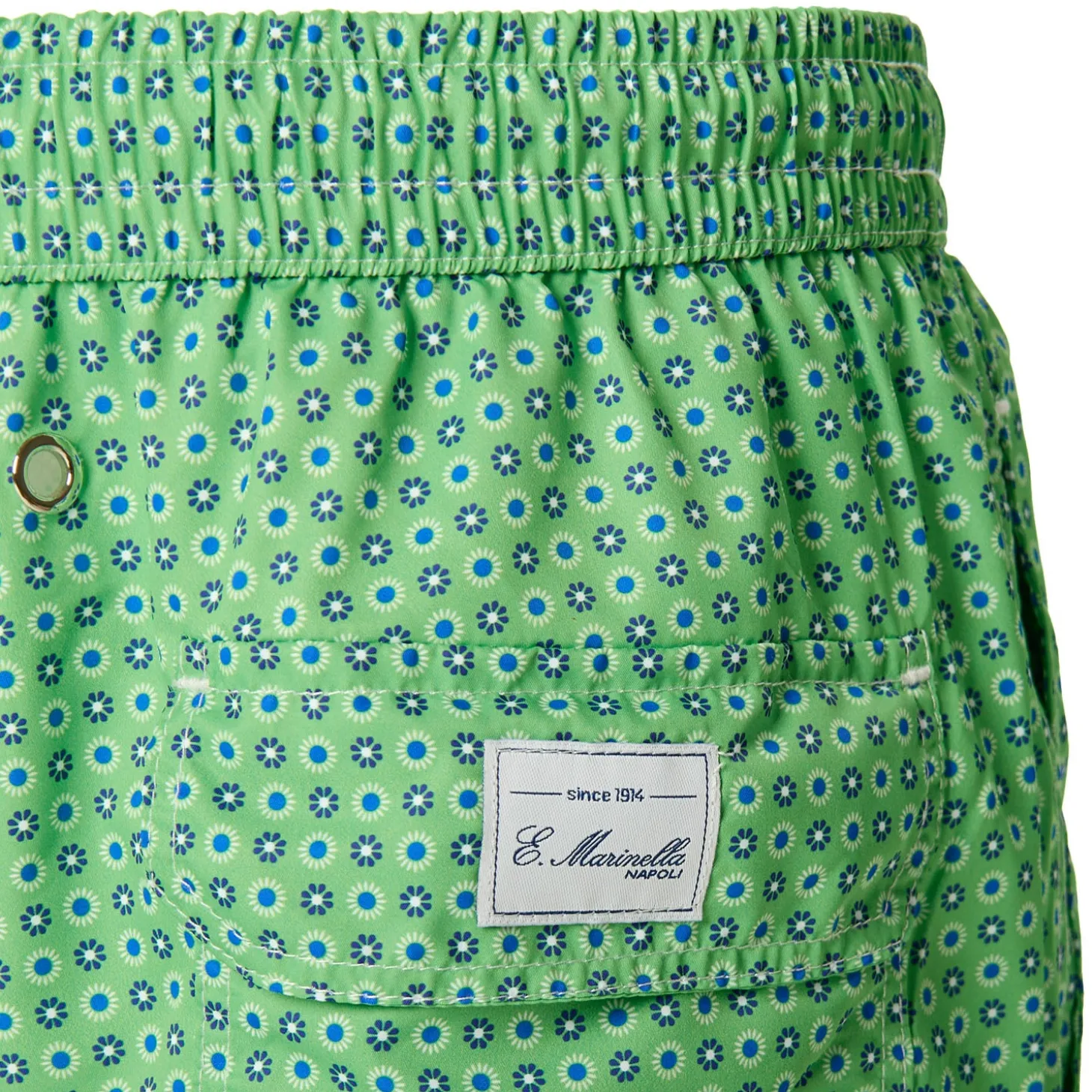 COSTUME DA BAGNO VERDE CHIARO Microfantasia fiore