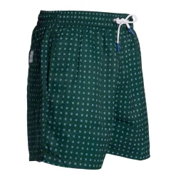 COSTUME DA BAGNO VERDE SCURO Macrofantasia fiore