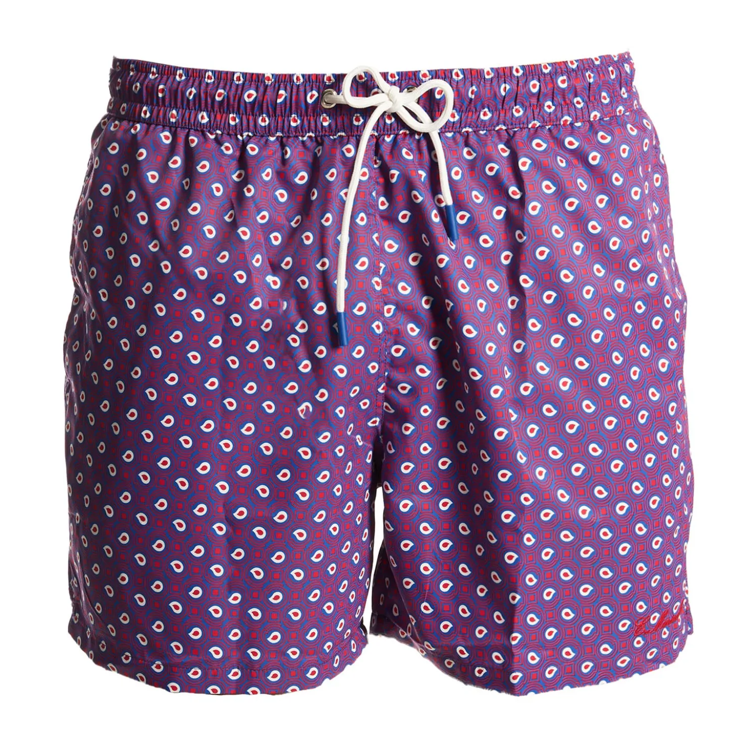 COSTUME DA BAGNO VIOLA Paisley