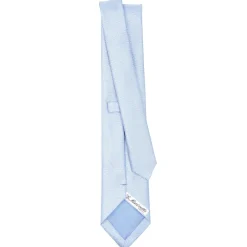 CRAVATTA CERIMONIA AZZURRA In seta jacquard