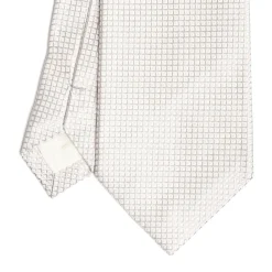 CRAVATTA CERIMONIA GRIGIO CHIARO In seta jacquard