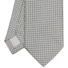 CRAVATTA CERIMONIA GRIGIO SCURO In seta jacquard
