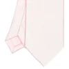 CRAVATTA CERIMONIA IN RASO DI SETA ROSA Tinta unita