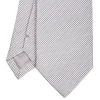 CRAVATTA CERIMONIA In seta jacquard grigio chiaro