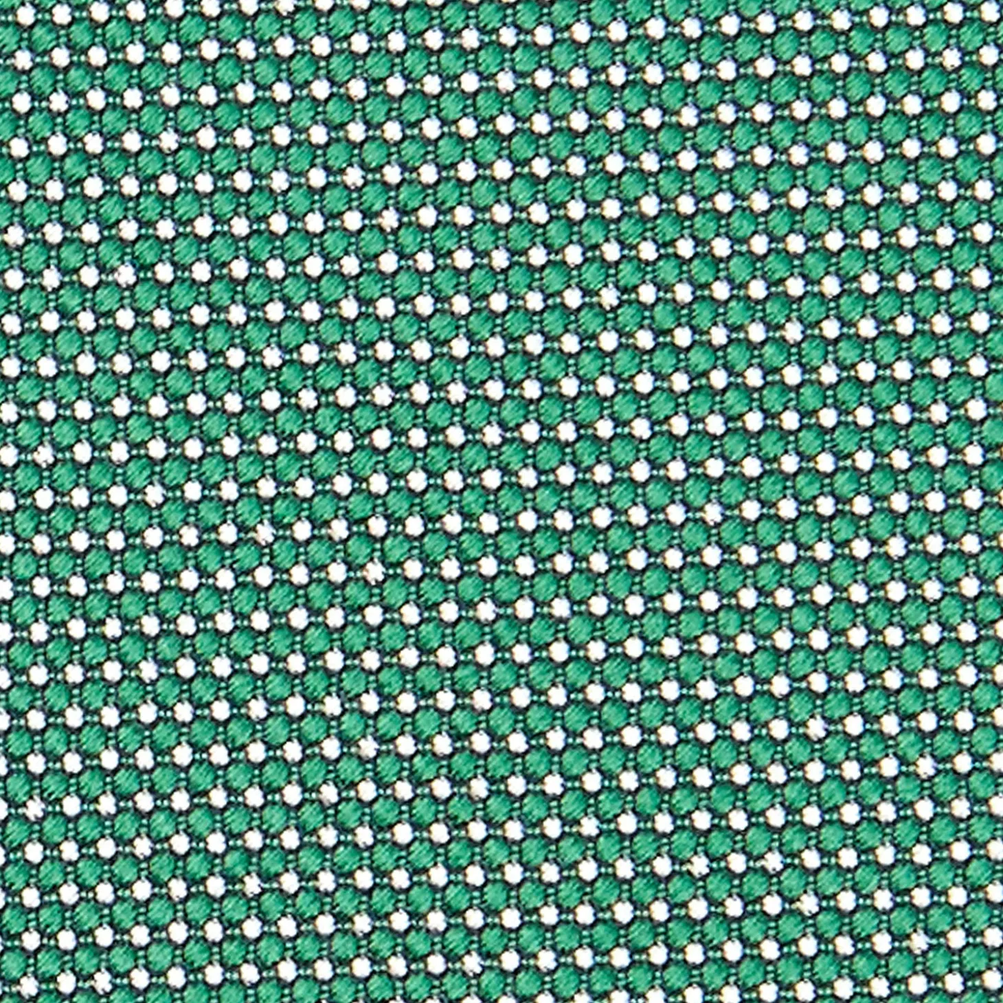 CRAVATTA CERIMONIA IN SETA JACQUARD VERDE CHIARO Microfantasia geometrica