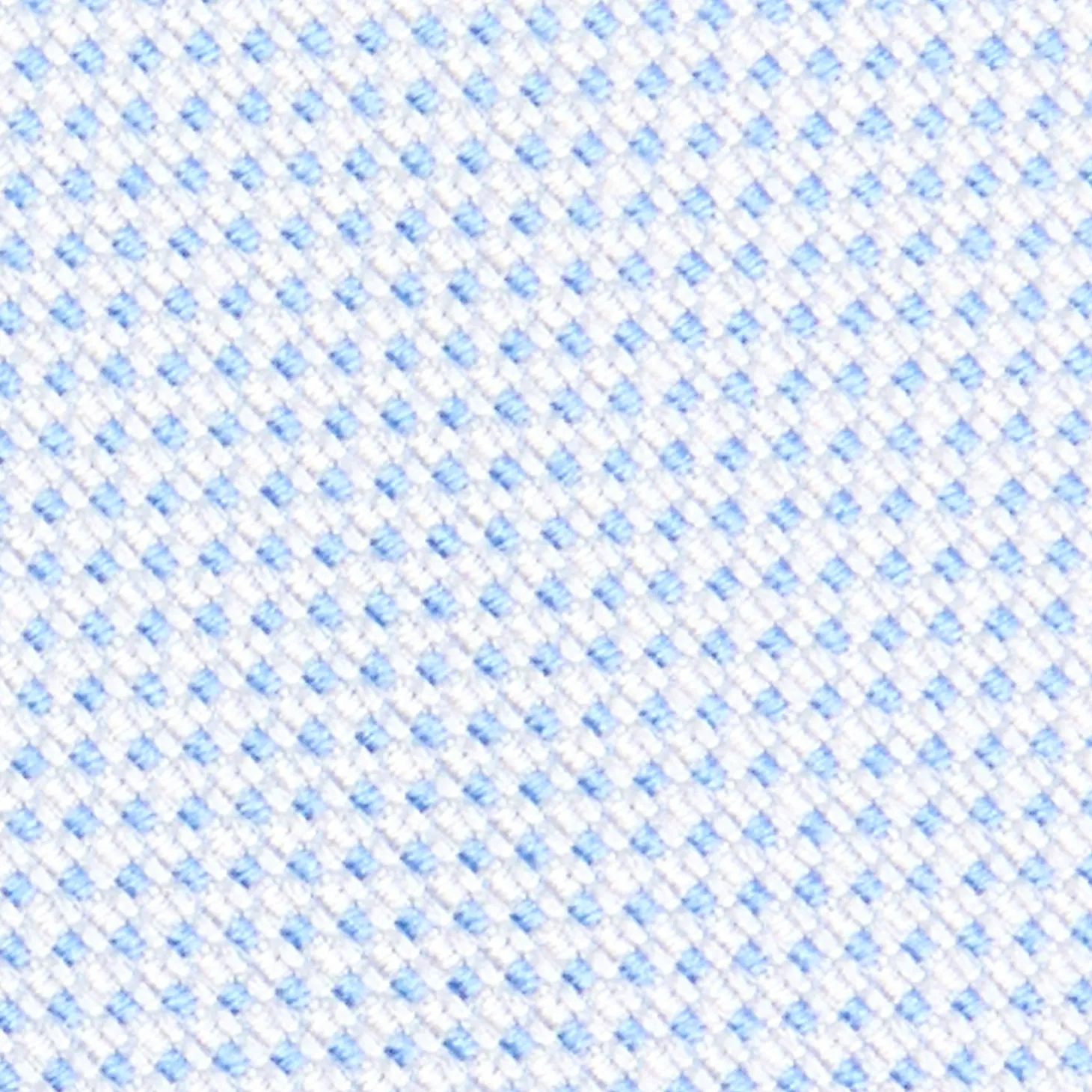 CRAVATTA CERIMONIA IN SETA JACQUARD AZZURRA Microfantasia geometrica
