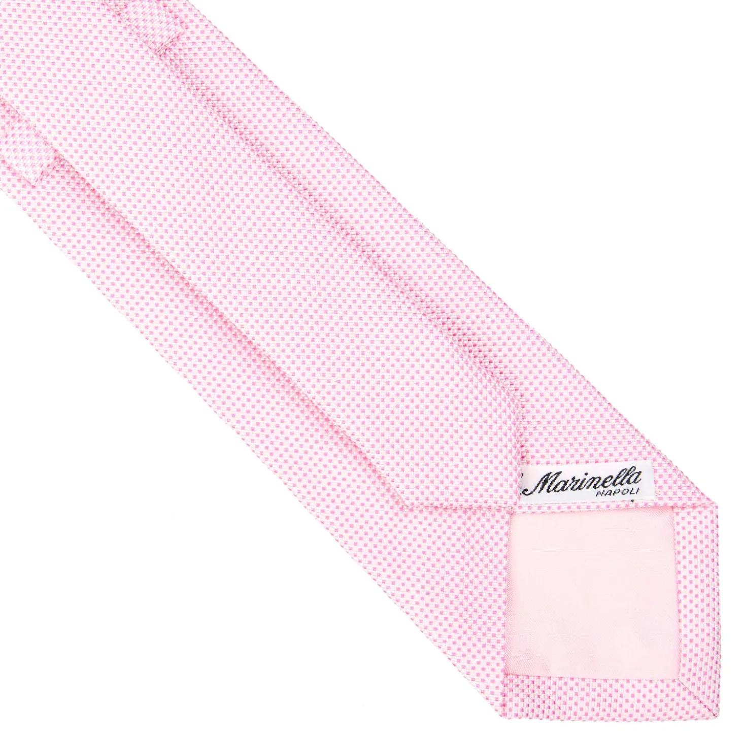 CRAVATTA CERIMONIA In seta jacquard rosa