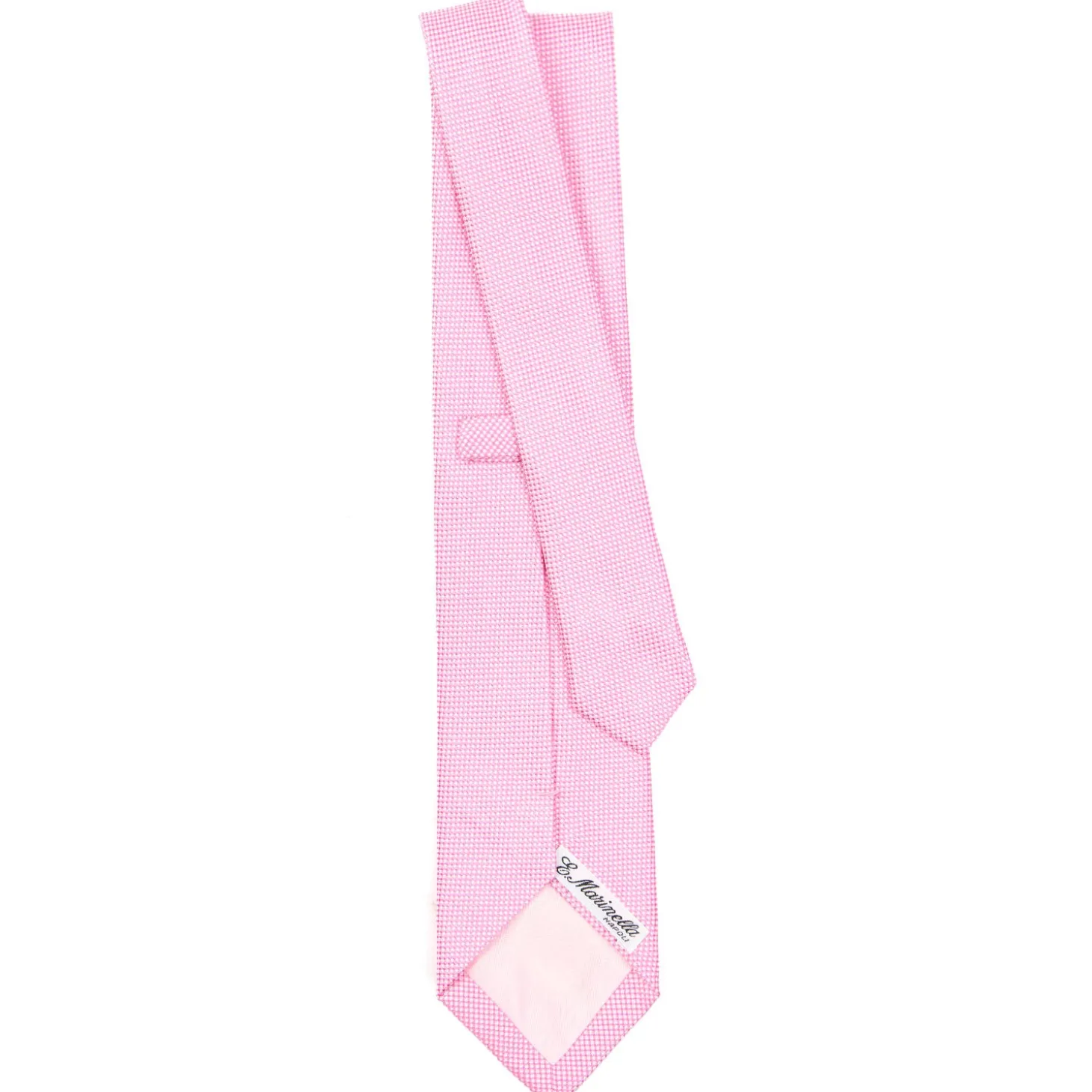 CRAVATTA CERIMONIA In seta jacquard rosa