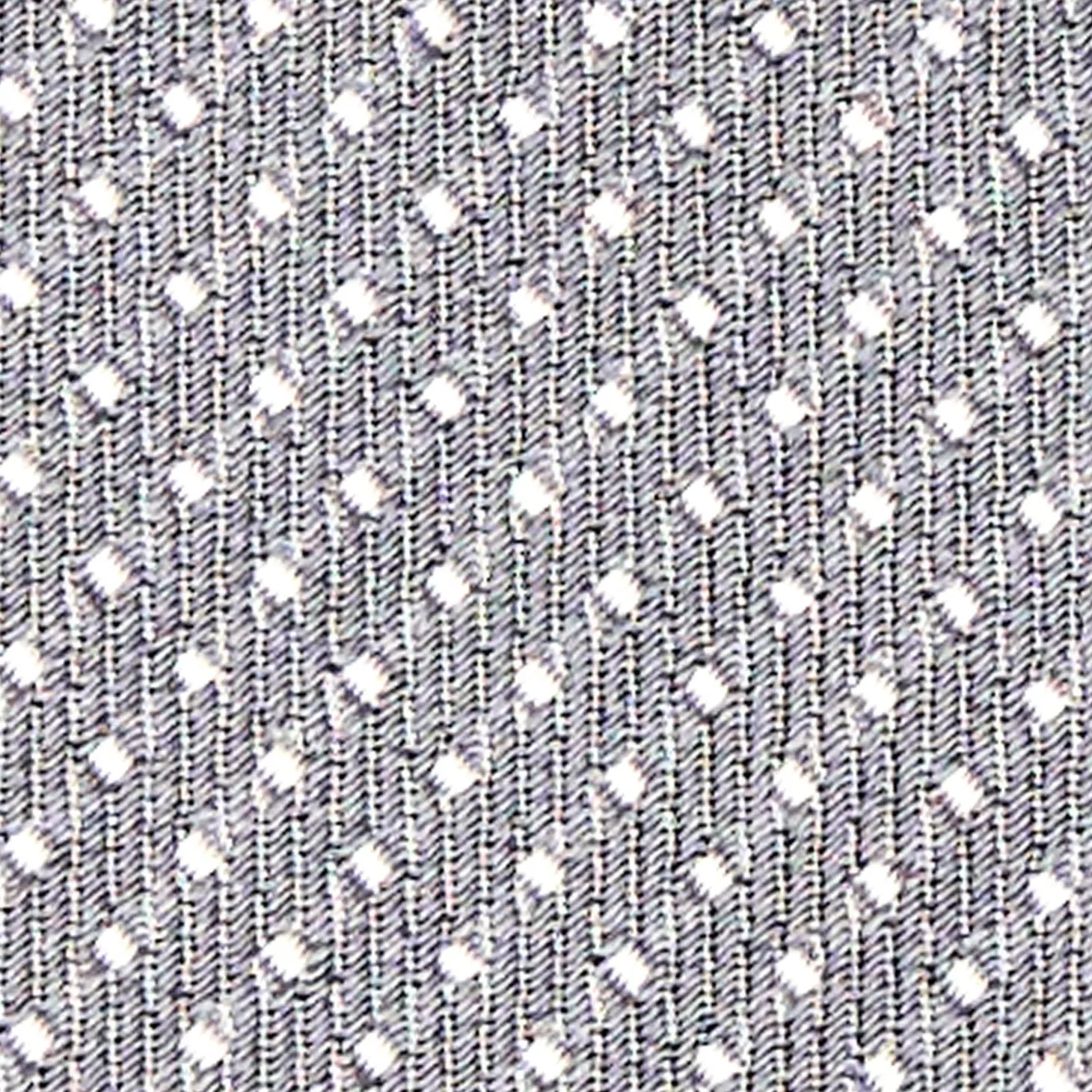 CRAVATTA CERIMONIA IN SETA JACQUARD GRIGIO SCURO Microfantasia geometrica