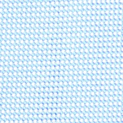 CRAVATTA CERIMONIA IN SETA JACQUARD AZZURRA Microfantasia geometrica