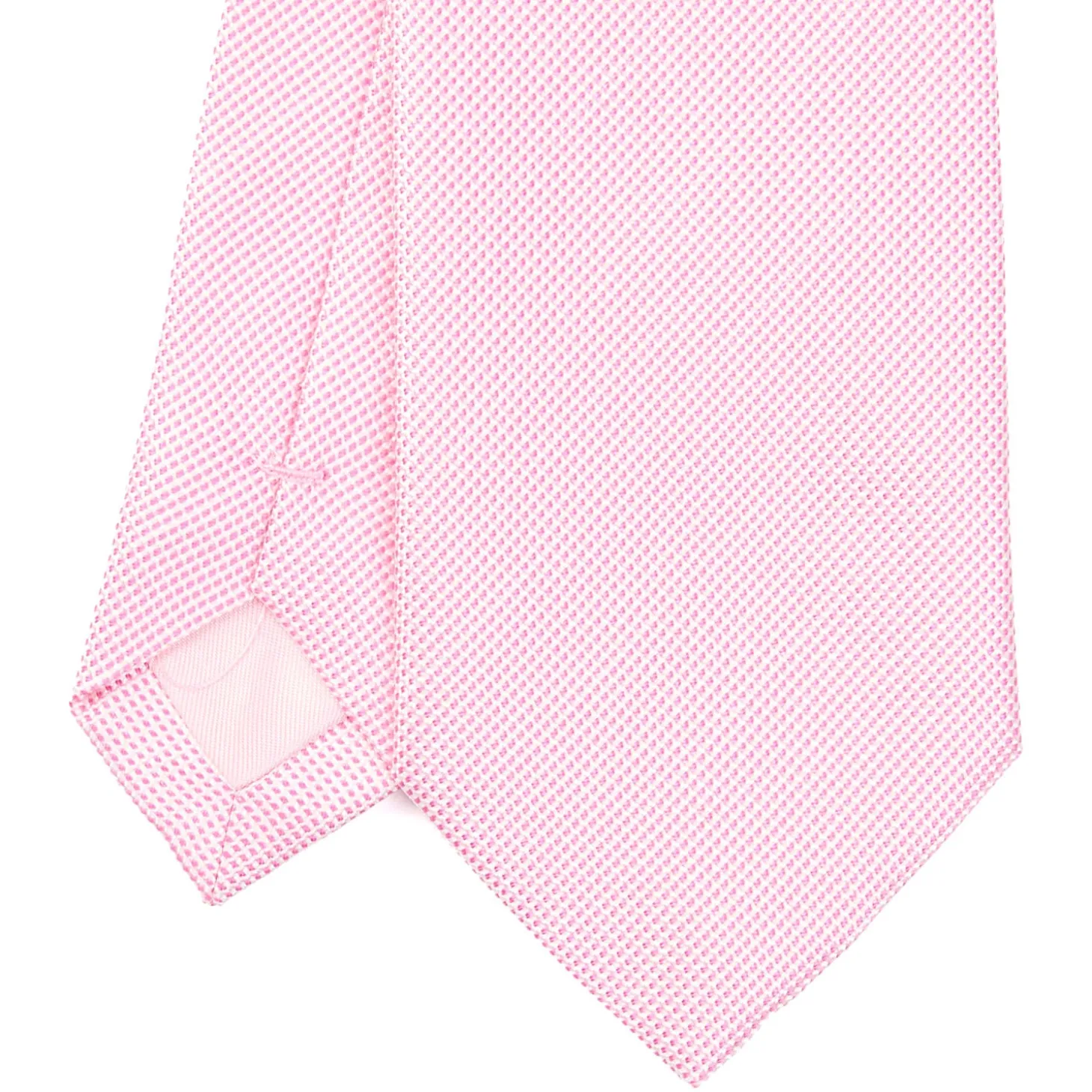 CRAVATTA CERIMONIA In seta jacquard rosa