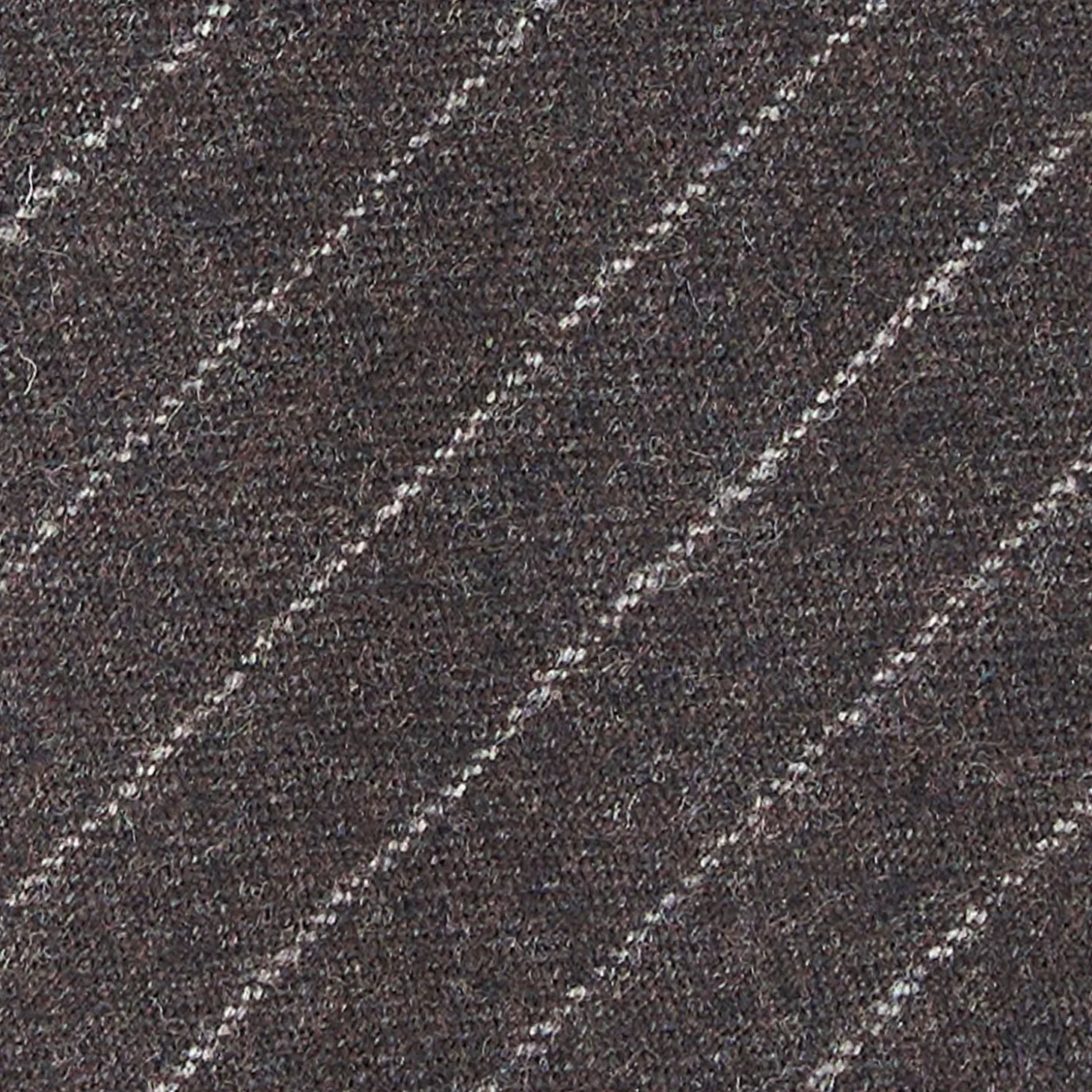 CRAVATTA CLASSICA DONNA IN LANA SFODERATA GRIGIO SCURO Rigata