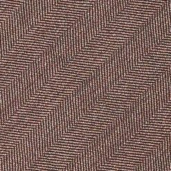 CRAVATTA CLASSICA DONNA IN LANA SFODERATA MARRONE BORDEAUX Bicolore