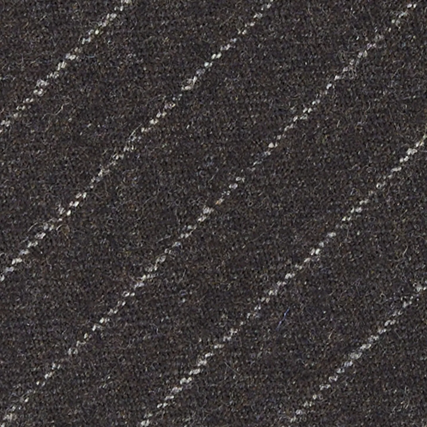 CRAVATTA CLASSICA IN LANA SFODERATA GRIGIO SCURO Rigata