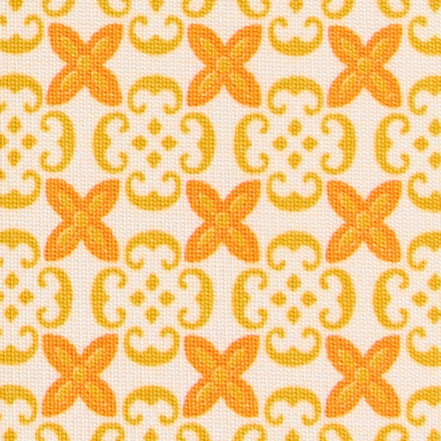 CRAVATTA DONNA CLASSICA IN SETA STAMPATA GIALLA Microfantasia inspirazione foulard