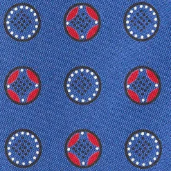 CRAVATTA IN SETA BLUETTE Collezione archivio anno 1951