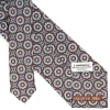 CRAVATTA IN SETA MARRONE SCURO Collezione archivio anno 1985