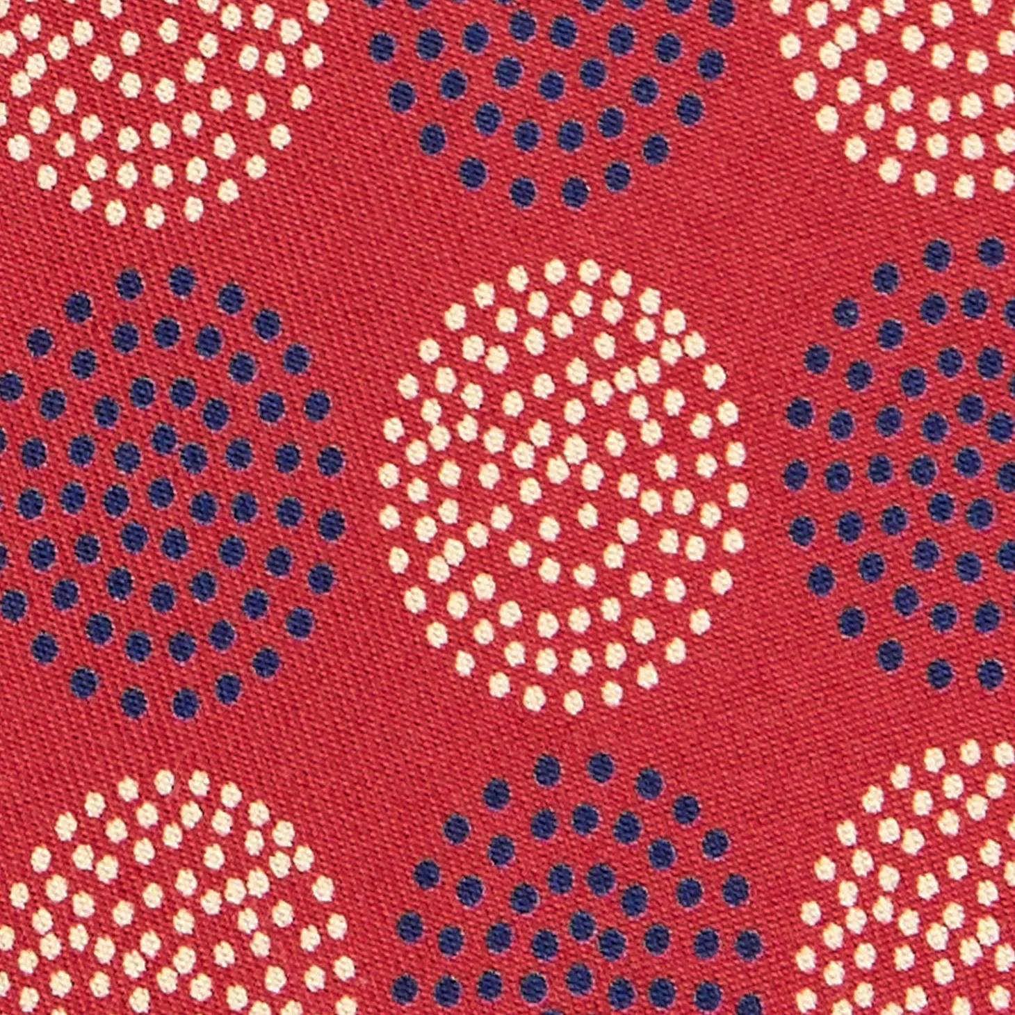 CRAVATTA IN SETA ROSSA Collezione archivio anno 1978
