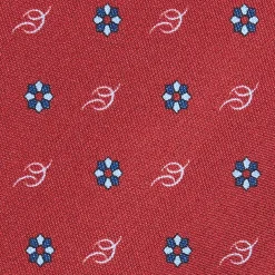 CRAVATTA SARTORIALE CLASSICA IN SETA BORDEAUX E.marinella x fitp