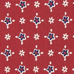CRAVATTA SARTORIALE CLASSICA IN SETA BORDEAUX Macrofantasia fiore