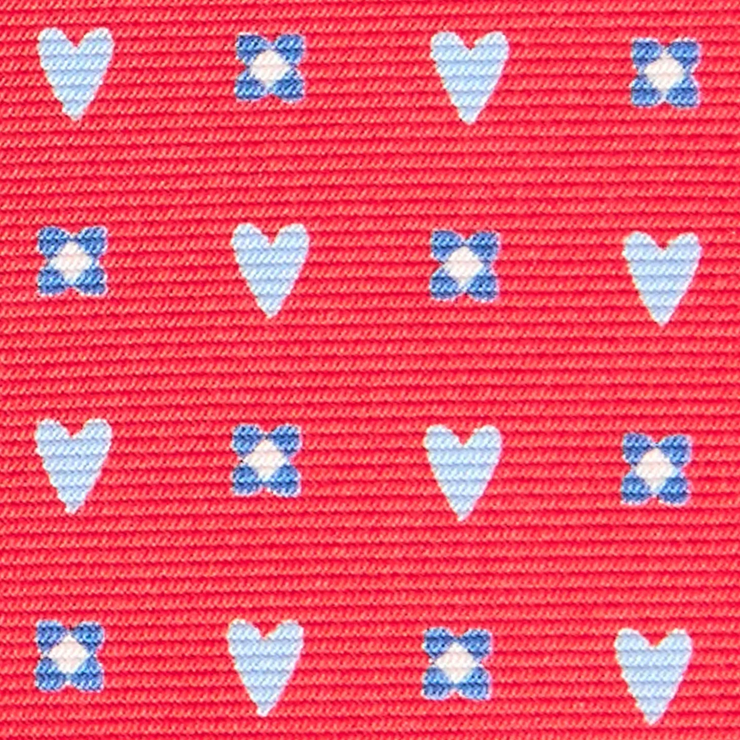 CRAVATTA SARTORIALE CLASSICA IN SETA ROSSA Collezione san valentino