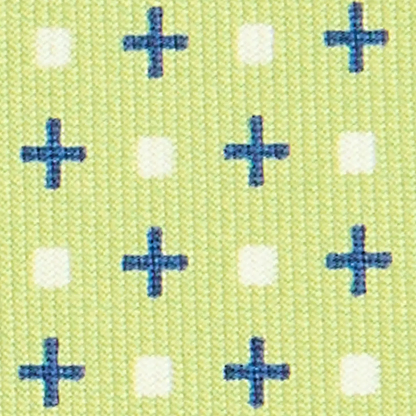 CRAVATTA SARTORIALE CLASSICA IN SETA VERDE CHIARO Microfantasia fiore