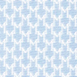 CRAVATTA SARTORIALE CLASSICA IN SETA AZZURRA Microfantasia m geometrica