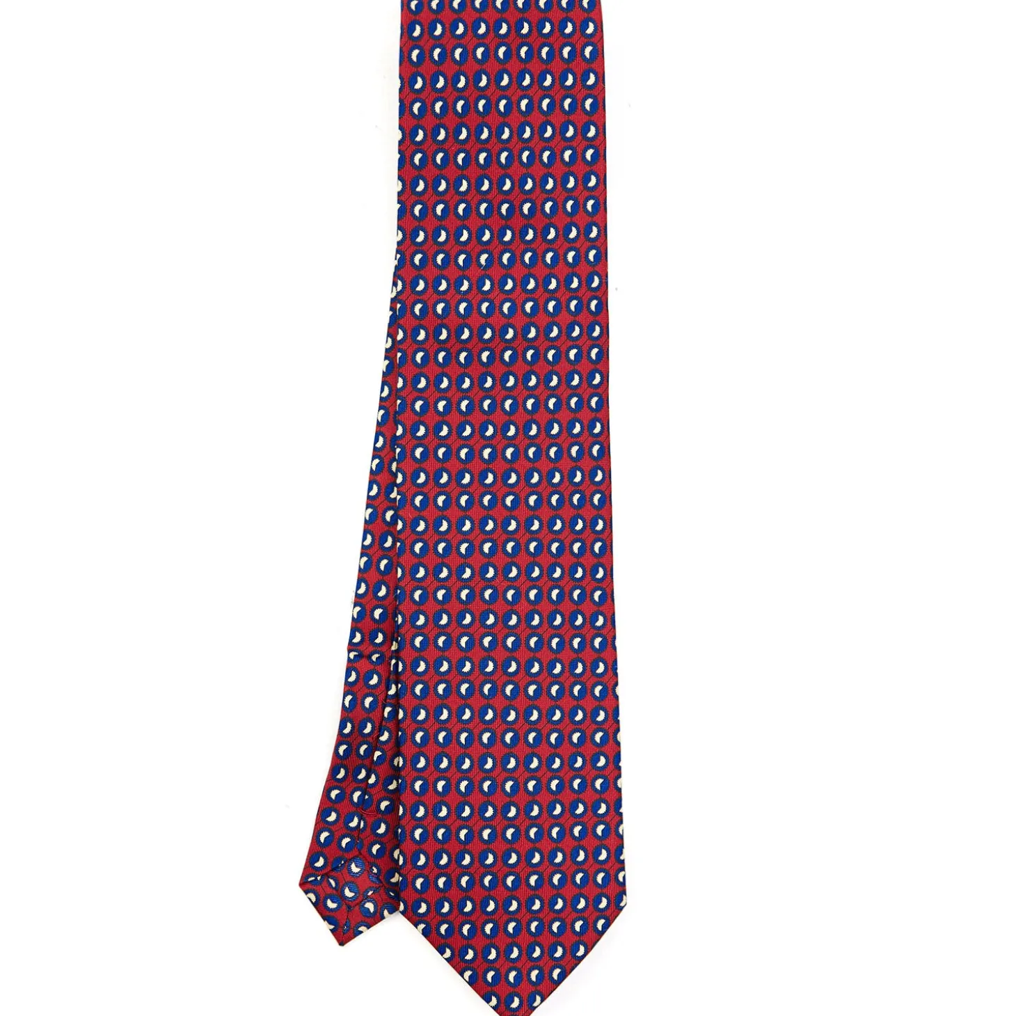 CRAVATTA SARTORIALE EXTRA LONG IN SETA BORDEAUX Collezione heritage