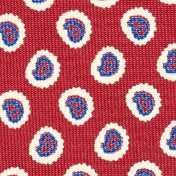 CRAVATTA SARTORIALE EXTRA LONG IN SETA BORDEAUX Collezione heritage