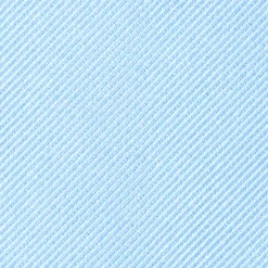 CRAVATTA SARTORIALE IN SETA JACQUARD AZZURRA Tinta unita