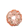 ELASTICO PER CAPELLI IN SETA ARANCIONE Lucky elephant